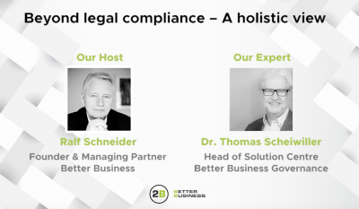 Beyond legal compliance – A holistic view